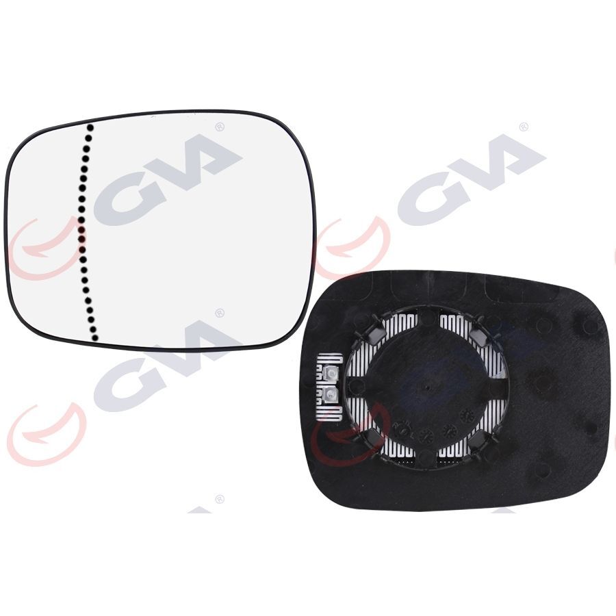 GVA AYNA CAMI SAĞ/SOL KANGOO 02-07 ISITMALI ASFERİK VM-132NAGH (7701048401)
