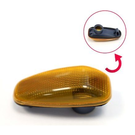 YTT CAMURLUK SINYALI MERCEDES C208 A208 W210 W638 B901>B904 SARI (A2108200921)