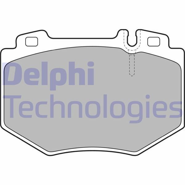 DELPHI FREN BALATASI ON MERCEDES S-CLASS W220 98 05 (A0034203320)