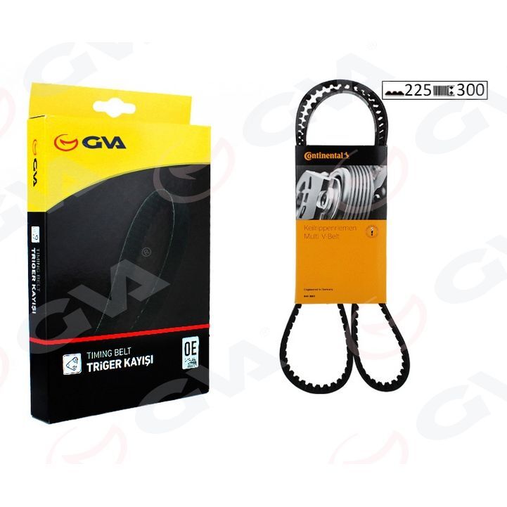 GVA TRİGER KAYIŞI 225X300 OPEL VECTRA B-OMEGA 2.5-2.6-3.2 24V X25XE -SIGNUM 3.2DGI 03-07 SAAB (5636354)