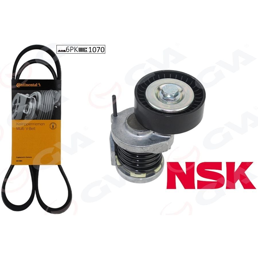 GVA ALTERNATÖR GERGİ KİTİ KÜTÜKLÜ CADDY III 10>GOLF V-VI 07>PASSAT 05>1.6-2.0 TDİ 534016410 (038903315AD)