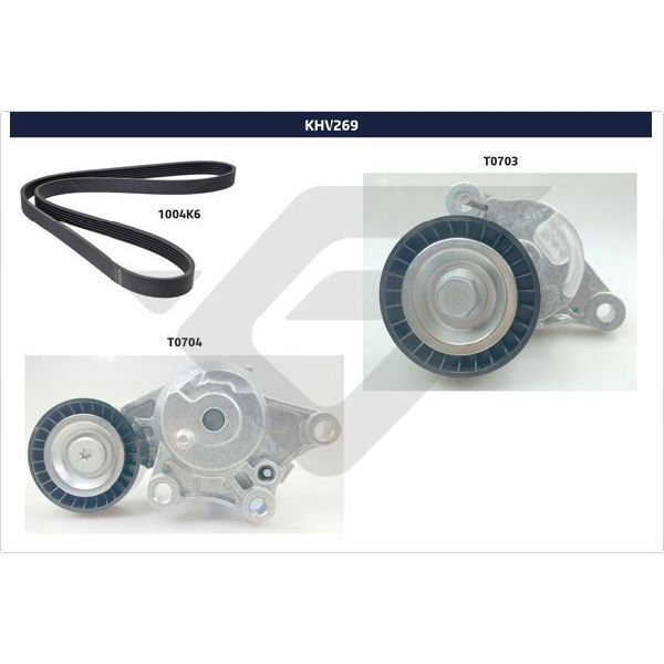 HUTCHINSON ALTERNATÖR GERGİ KİTİ 6PK105EST 208-2008-308-3008-5008-PARTNER-BERLINGO-CROSSLAND-C3-C4 1.6 BLUEHDI (1631481680)