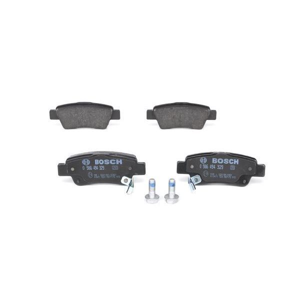 BOSCH ARKA FREN BALATA HONDA CR-V 2.2L N22A CTDI DIZEL RE6 06-> / CR-V 2.0L R20 BENZINLI RE5 OTOMATIK VITE S 07-15 / CR-V 1.6L N16A2 RE6 İ-DTEC DIZEL 4X2 4X4 13-> (43022SWWG00)