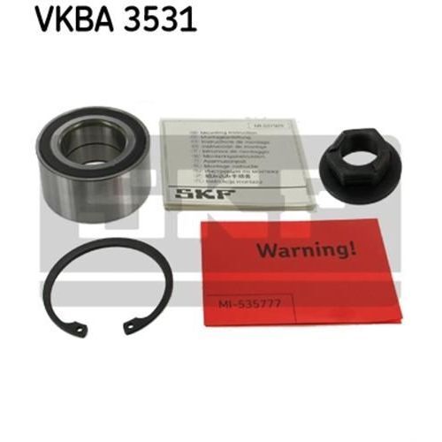 SKF ÖN TEKER RULMANI FIESTA V 01> FOCUS 98>04 FUSION 02>12 COURIER 14>KA III 16> ECOSPORT 13> MAZDA 2 07>15 KIT ABS LI 38.993X72X37 BAH-0106DX (2S6J1K018)
