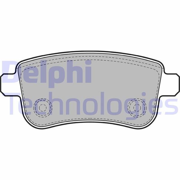 DELPHI ARKA FREN BALATASI FLUENCE 09> MEGANE III 09> MEGANE IV 15> SCENIC III 09> CLIO V 19> CAPTUR II 20> 1.0 TCE 1.2 TCE 1.3 TCE 1.5 DCI 1.6 SCE 440603734R (440601416R)