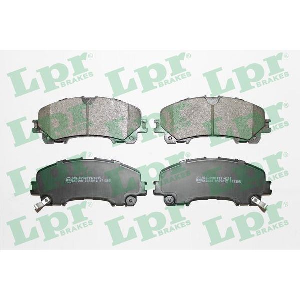 LPR ÖN FREN BALATASI RENAULT KOLEOS II 16 NISSAN X-TRAIL III 16 INFINITI QX50 13 (410608710R)