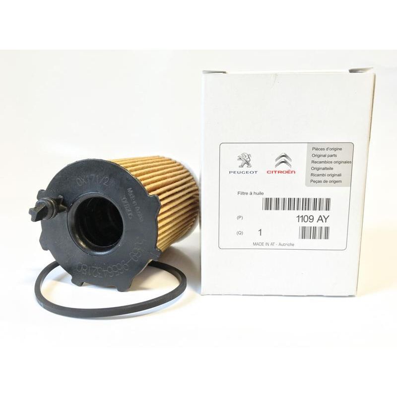 PSA YAĞ FİLTRESİ PARTNER-BERLINGO-FIESTA-FOCUS-C-MAX-FUSION-P206-P207-P208-P301-P307-P308-P407-P2008-P30 08-P5008-BIPPER-JUMPY-XSARA-EXPERT-NEMO-C1-C2-C3-C4-C5-DS3-DS4-DS5 1.4-HDI-1.6HDI (1109.AY)