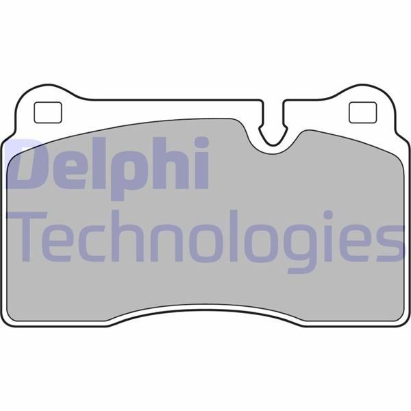 DELPHI FREN BALATASI ON LAND ROVER RANGE ROVER III VOGUE L322 RANGE ROVER SPORT I L320 (SFP500070)