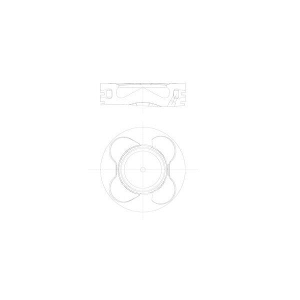 MAHLE PISTON SEGMAN 84MM STD BMW M57 N2 E53 E60 E90 E65 E83 E70 E71 E72 (11257792745)