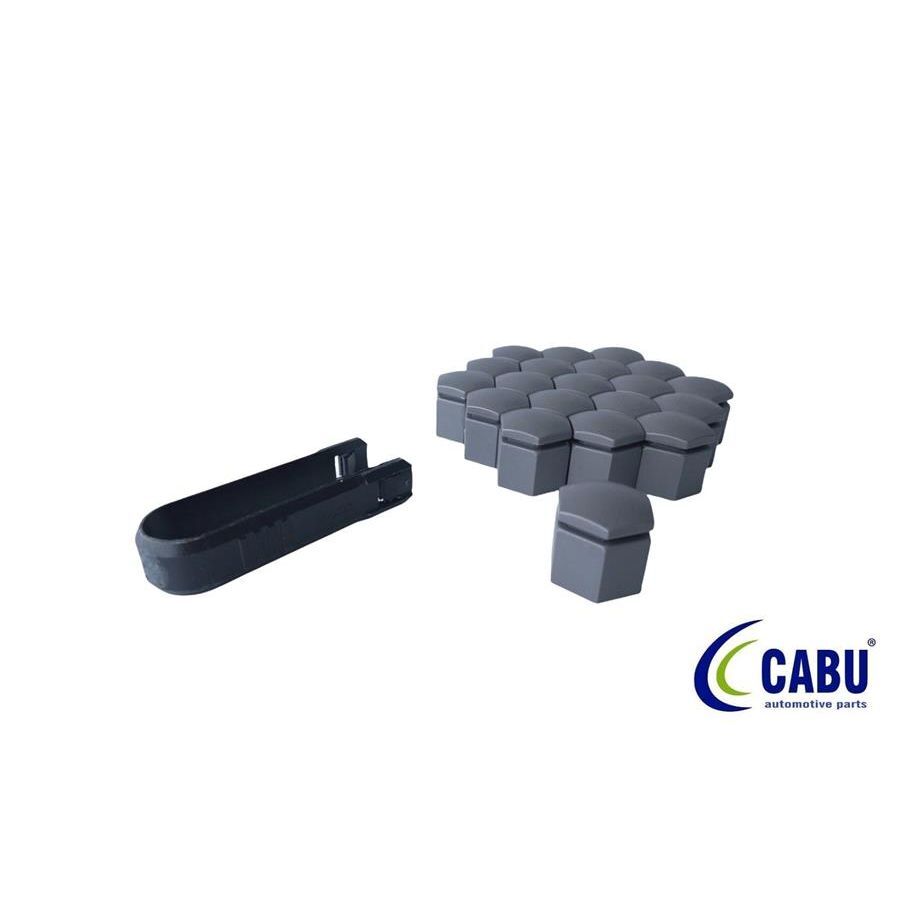 CABU BİJON KAPAĞI KÖMÜR METALİK 19X24MM ASTRA J - K. INSIGNIA B. MOKKA 20 ADET 220644 (1008035)