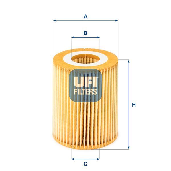 UFI YAG FILTRESI MERCEDES OM642 W203 W204 C219 C218 W211 W212 (A6421800009)