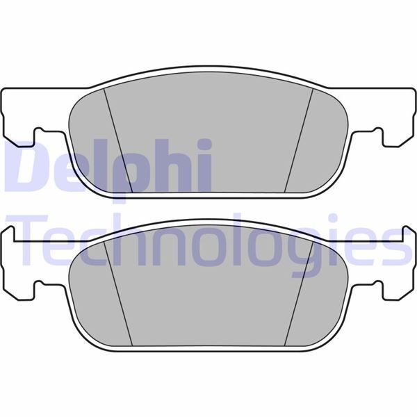 DELPHI ÖN FREN BALATASI RENAULT CLIO IV 12 SYMBOL III 13 DACIA SANDERO II 13 LOGAN MCV II 14 LOGAN II 13 0.9TCE 1.0SCE 1.2 1.2TCE 1.5DCI 1.6 (410604682R)