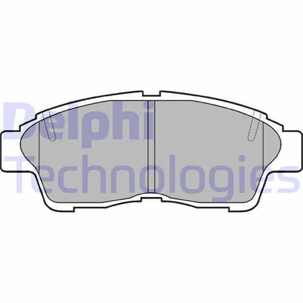 DELPHI ÖN BALATA TOYOTA COROLLA 1.3 12V 92-95 1.6 SI-2.0D 92-97 132.8X17.5X52.9 (0446520140)