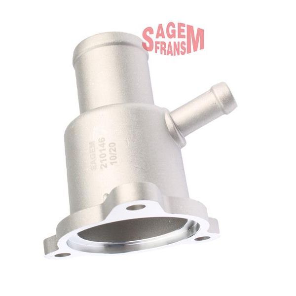 SAGEM TERMOSTAT YUVASI CLIO - KANGOO MEGANE - LOGAN 1.4 - 1.6 METAL BORULU (7700869797)