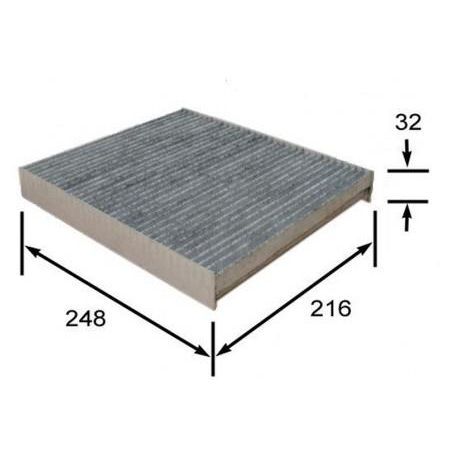 SARDES POLEN FILTRESI MERCEDES G-CLASS W461 W463 . AUDI A2 . SEAT CORDOBA IBIZA . SKODA FABIA . VW POLO KARBONLU (6Q0820367)