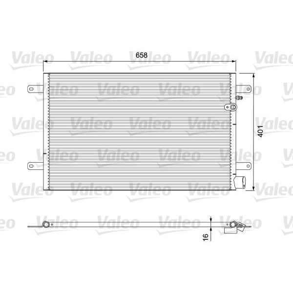 VALEO KLİMA RADYATÖRÜ A6 2,7-3,0 TDI (4F0260401E)