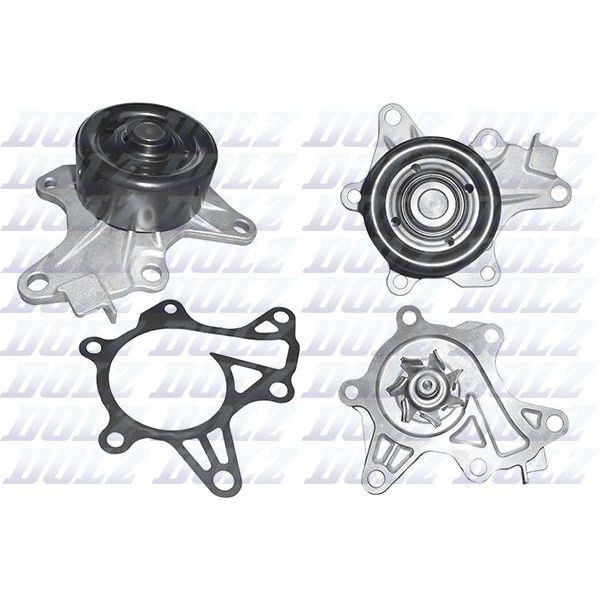 DOLZ DEVİRDAİM SU POMPASI TOYOTA COROLLA AURIS 1.4L 1NDTV DIZEL NDE150 NDE180 D-4D 10- / YARIS 1.4L 1NDTV DIZEL NLP130 10- (1610009610)