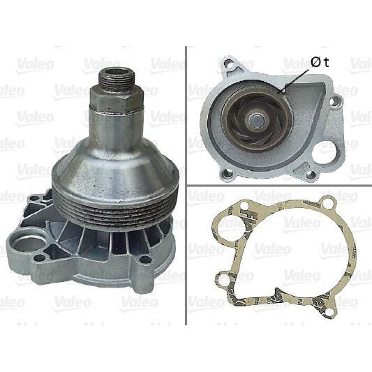 VALEO DEVIRDAIM POMPASI BMW M47 E46 E39 (11510393730)