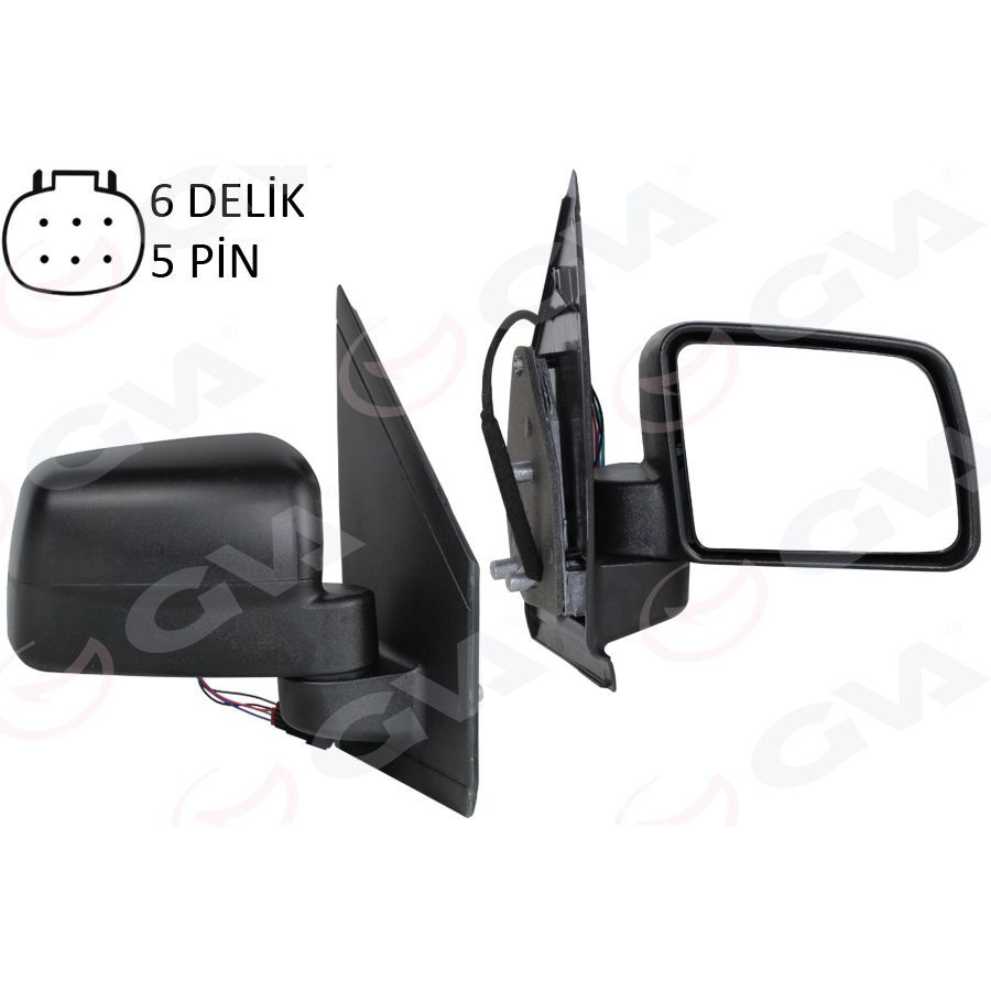 GVA DIŞ DİKİZ AYNASI SAĞ FORD CONNECT 09> ELEKTRİKLİ (9T1617682AG)