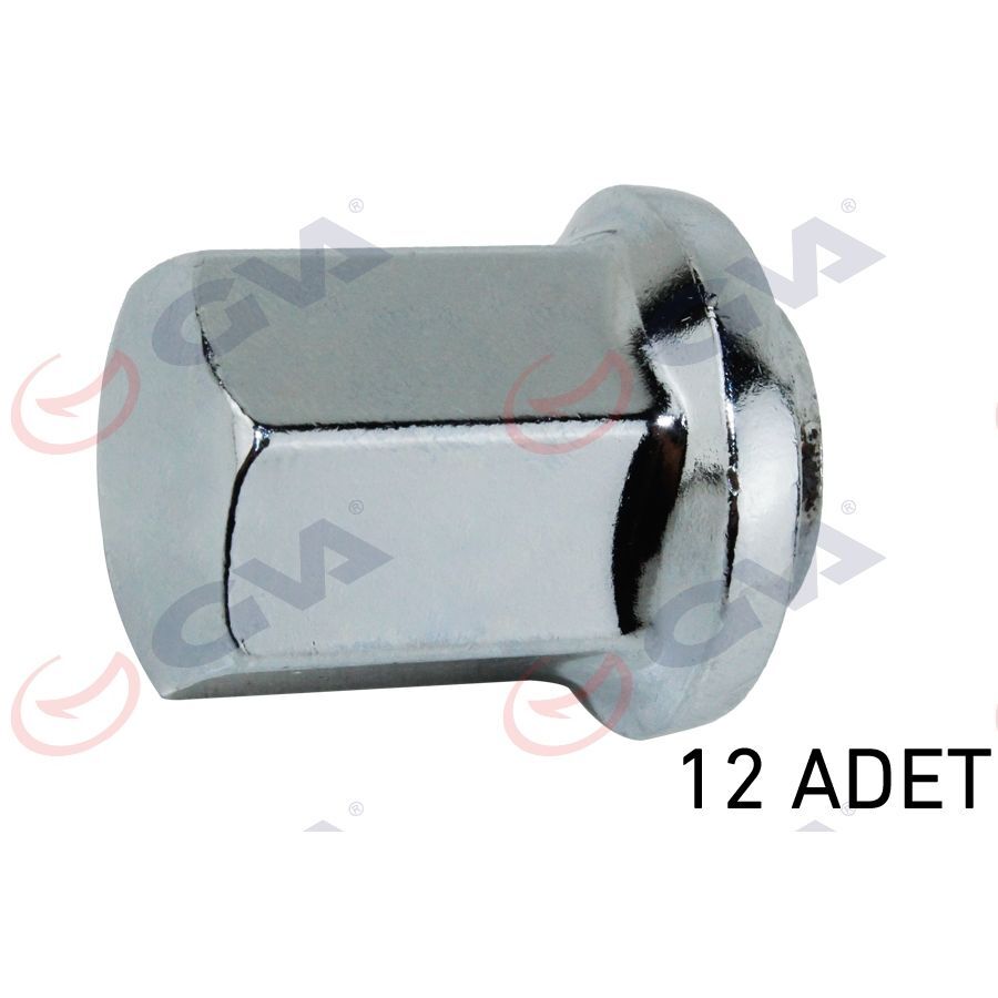 GVA BİJON SOMUNU RENAULT 12 KROMAJLI PAKET 12 (735410639)