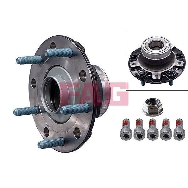 FAG ARKA TEKER PORYASI BILYALI FORD TRANSIT CUSTOM 14 YENI KASA TRANSIT 14 V363-V362 (1861068)