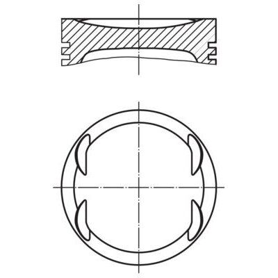 MAHLE MOTOR PİSTON SEGMAN STD ASTRA-CORSA-MERIVA 1.4 Z XEP EURO4 73.40 012PI00019100 (5623230)