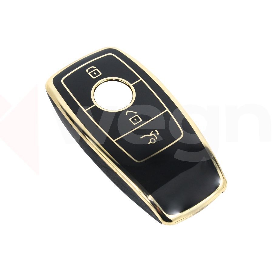 WEGNA KONTAK ANAHTAR KUMANDA KORUYUCU KILIF TPU SİYAH MERCEDES C200 D (AKSESUAR)