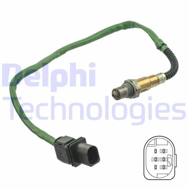 DELPHI OKSIJEN SENSORU KAT. ONCESI MERCEDES W169 W246 W176 C117 W203 W204 W211 W212 W221 C197 R172 B906 (A0045427318)