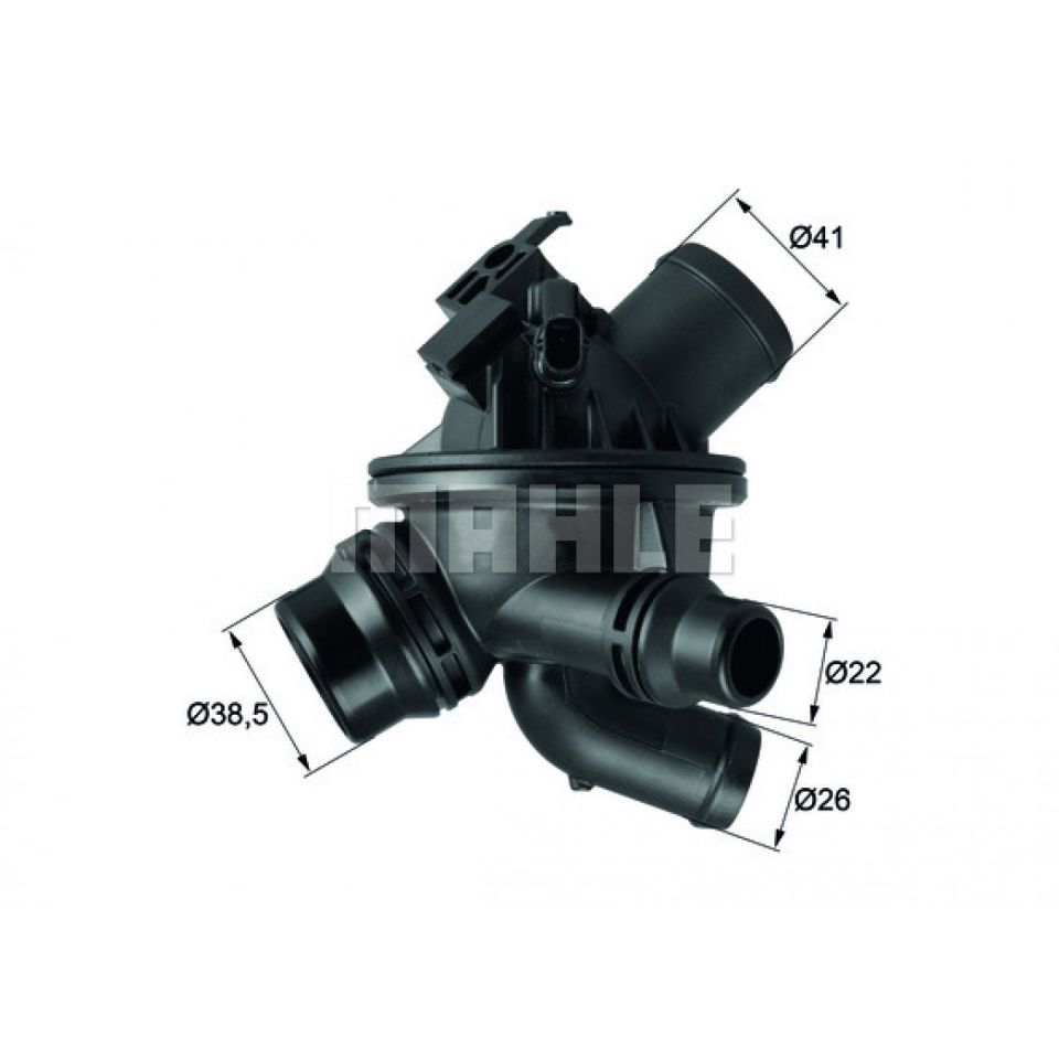 Wahler Termostat Isı Ayarlayıcı Valf F10 F11 F12 F25 E70 E71 E82 E88 E90 E91 E92 E93 (1153 7 601 158)