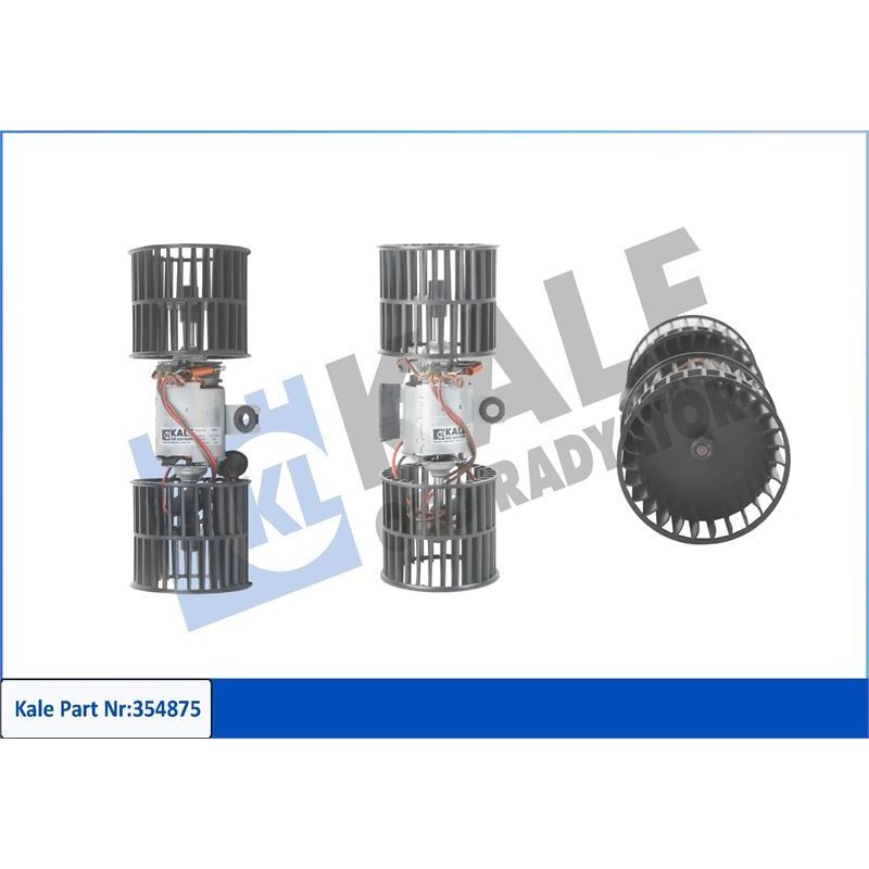 KALE RADYATOR KALORİFER MOTORU SKODA FELICIA 1.3 95 98 - VOLKSWAGEN CADDY II 1.6 96 00 12V 120W 2000 RPM (097916018D)