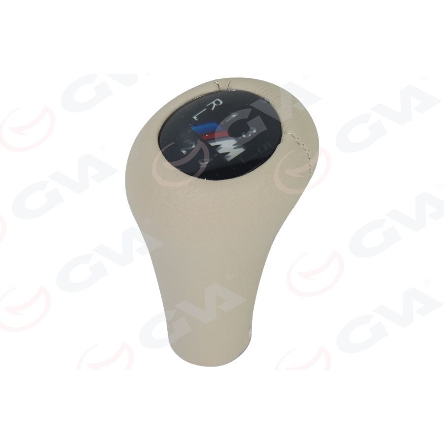 GVA VİTES TOPUZU BMW M POWER 5 VİTES IŞIKLI E30 E34 E36 E39 E46 E60 E90 E92 BEJ DERİ (25119069519B)