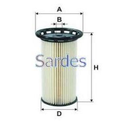 SARDES YAKIT FİLTRESİ ARTEON 17>GOLF VII 13>JETTA 15>TIGUAN 16>TOURAN 16>ATECA 16>KODIAQ 17>OCTAVIA 13> UZUN TIP (5Q0127177A)