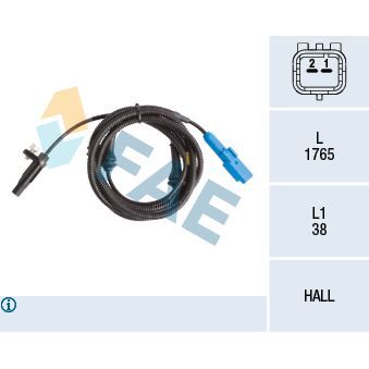 FAE ABS DEVİR SENSÖRÜ ARKA PEUGEOT P508 10 (4545.K7)