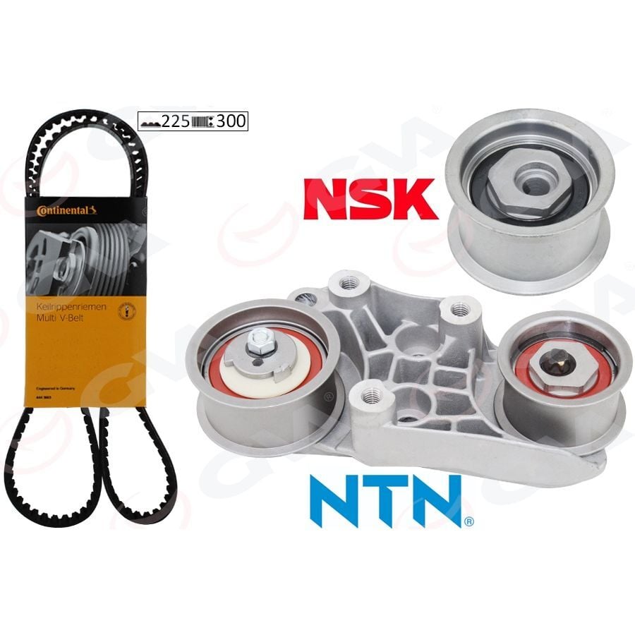 GVA EKSANTRİK GERGİ KİTİ 225X300 VECTRA A-B 2.5 V6 92-00 OMEGA B 2.5 V6-3.0 V6 94-01 K015453XS (636671)