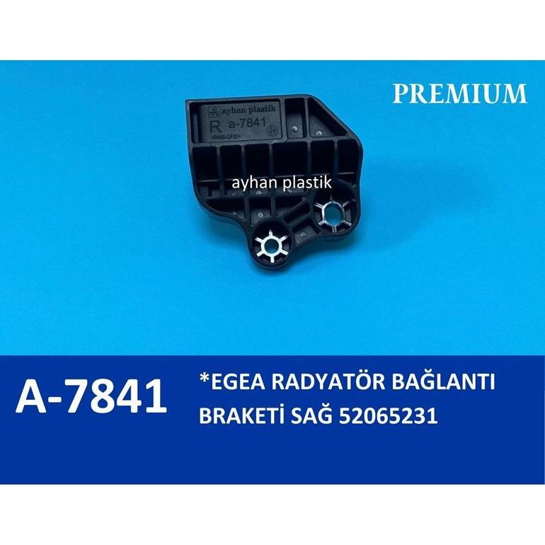 AYHAN RADYATÖR BAĞLANTI BRAKETİ SAĞ EGEA 21.5 X 19 CM POŞET (52065231)