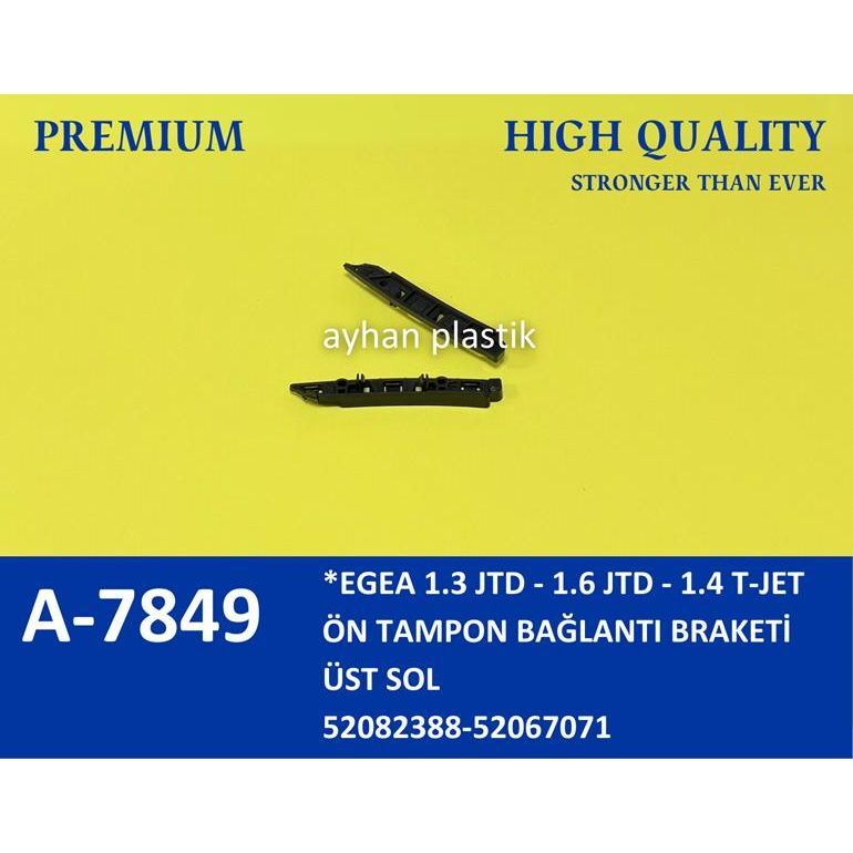 AYHAN ÖN TAMPON BAĞLANTI AYAĞI SOL ÜST FIAT EGEA 1.3 JTD-1.6 JTD- 1.4 T-JET (52067071)