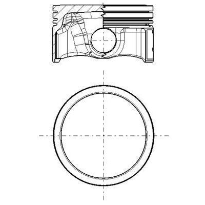 MAHLE MOTOR PİSTON SEGMAN STD 79MM OPEL ASTRA H-ASTRA J-MERIVA A-INSIGNIA A 1.6 T Z16LET-A16LET CORSA D- E 1.6 B-16-Z16LEL-LES (55561413)