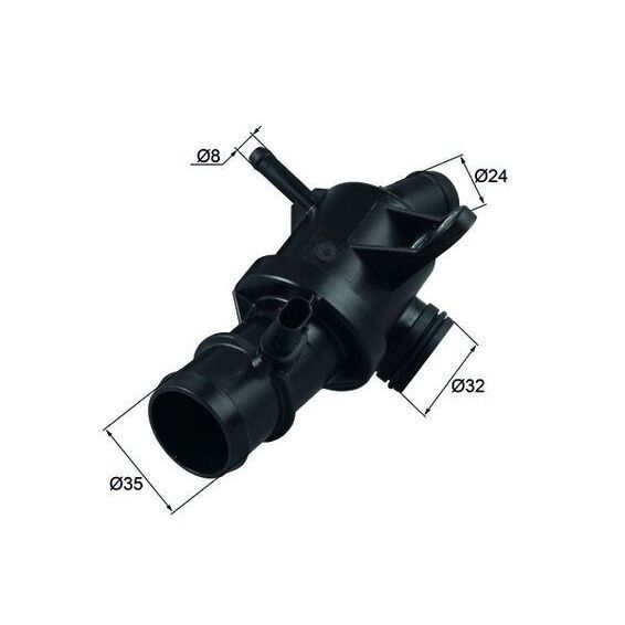 MAHLE TERMOSTAT 89 C MERCEDES OM640 W169 W245 (A6402000715)