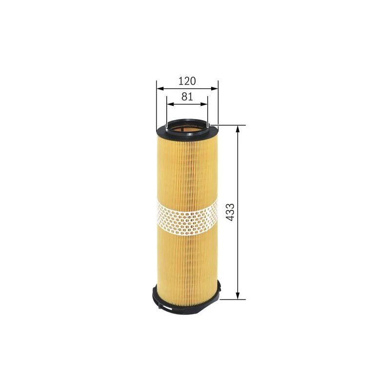 BOSCH HAVA FILTRESI MERCEDES OM646 OM647 OM648 W211 S211 W220 (A6110940204)