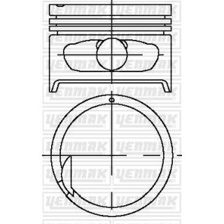 YENMAK PİSTON SEGMAN STD HYUNDAI ACCENT 1.5L 4G15 G4EK 95-00 ÇAP 75.50 MM / ÖLÇÜ 1.5 X 1.5 X 3.0 ADET FIYATIDIR (2304022953)