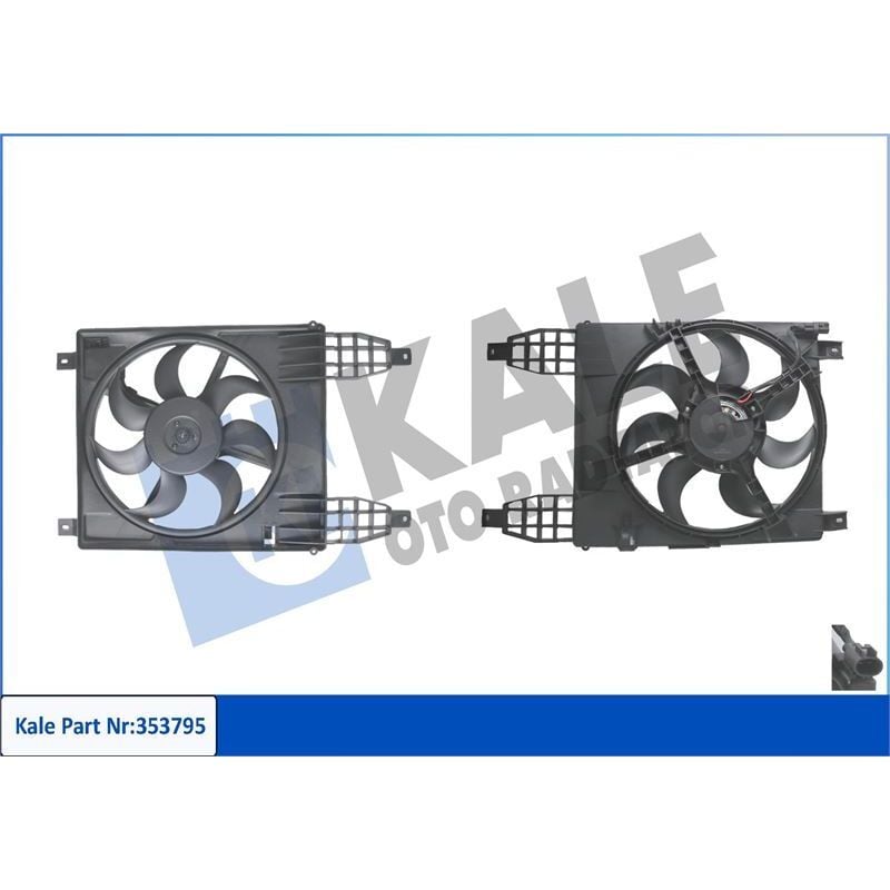 KALE RADYATOR RADYATÖR FAN MOT DAV 1.4 DOHC 2010 AVEO (94567001)