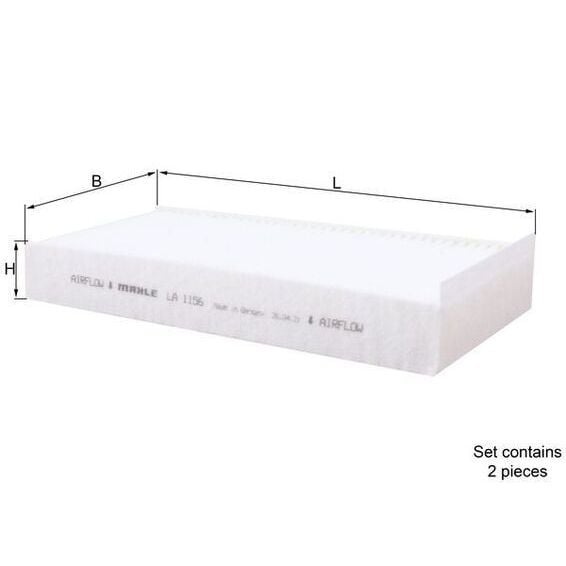 MAHLE POLEN FILTRESI TAKIMI BMW F40 F44 F45 F46 F48 F39 . MINI F54 F55 F56 F57 F60 (64316835405)