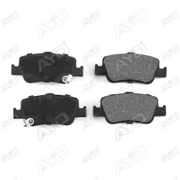 AYD ARKA FREN BALATA TOYOTA AURIS. COROLLA 1.33L 1.6L 1NR-FE 1ZR-FAE NRE180 ZRE181 ZRE185 12- 1.4L 1ND-FTV D-4D NDE150 NDE180 07- (0446602170)