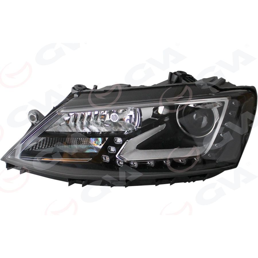 GVA FAR LEDLİ DS5 AMPULLU MERCEKLİ MOTORLU SOL JETTA 15-17 (5C7941751E)