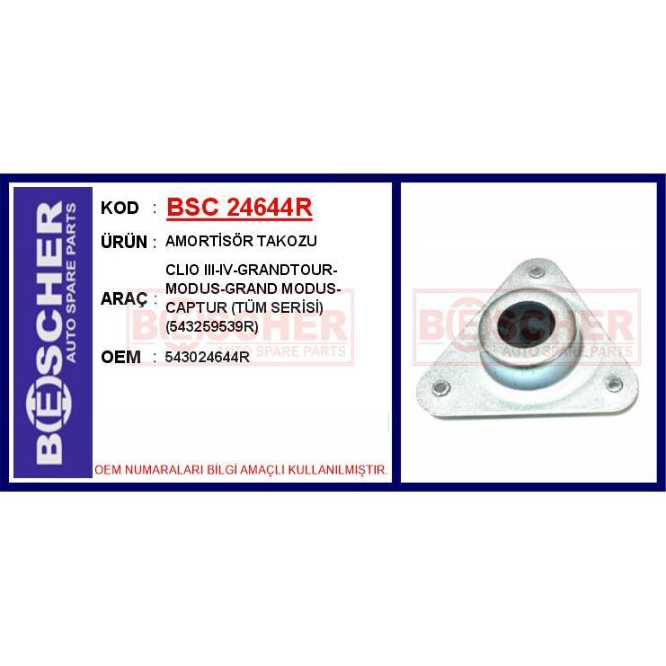 BESCHER AMORTİSÖR TAKOZU CLIO III-IV-GRANDTOUR-MODUS-GRAND MODUS-CAPTUR TÜM SERİSİ 543259539R (543024644R)