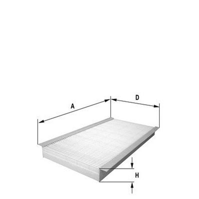 SARDES POLEN FİLTRESİ CORSA C 00>06COMBO C 01>10 VECTRA C 02> TIGRA 04> SIGNUM 03> (1808617)