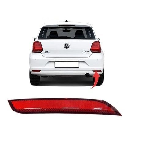 GKL REFLEKTÖR ARKA TAMPON SAG POLO 2014>> (6R0945106B)