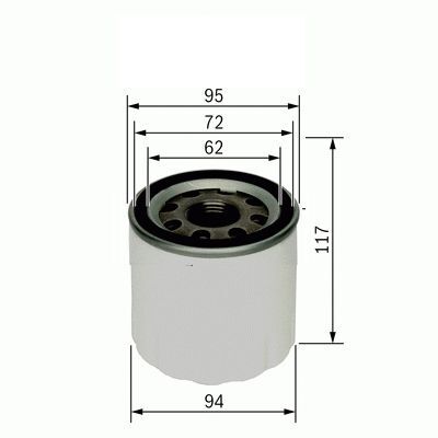 SARDES YAĞ FİLTRESİ HYUNDAI STAREX 2.5L D4BH. 4D56 TC TCI 96-08 2.5L D4CB CRDI 02-> / H-1 2.5L LIBERO 04-> / KIA BONGO K2500 2.5L D4BH TCI 04-> 2.9L CRDI K2900 08-> / SORENTO 2.5L CRDI D4CB 02-> KISA TİP (263104A000)