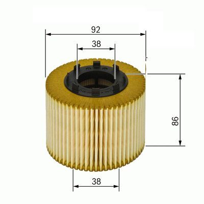 SARDES YAĞ FİLTRESİ MASTER II-III-MOVANO 00- TRAFIC II 03- -LGN II 01- -VIVARO 03- 2.2DTI-2.2DCI-2.5DCI (4506039)