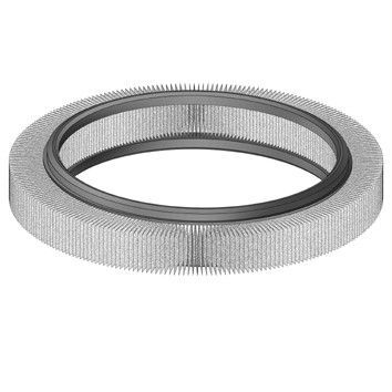 SARDES HAVA FİLTRESİ CLIO II 98>05 KANGOO 97>MEGANE I 96>LOGAN 04>SANDERO 08> SOLENZA 03> SYMBOL II 08>14 1.4 E7J K7J 1.6 K7M 2.0 F4R (7701047655)